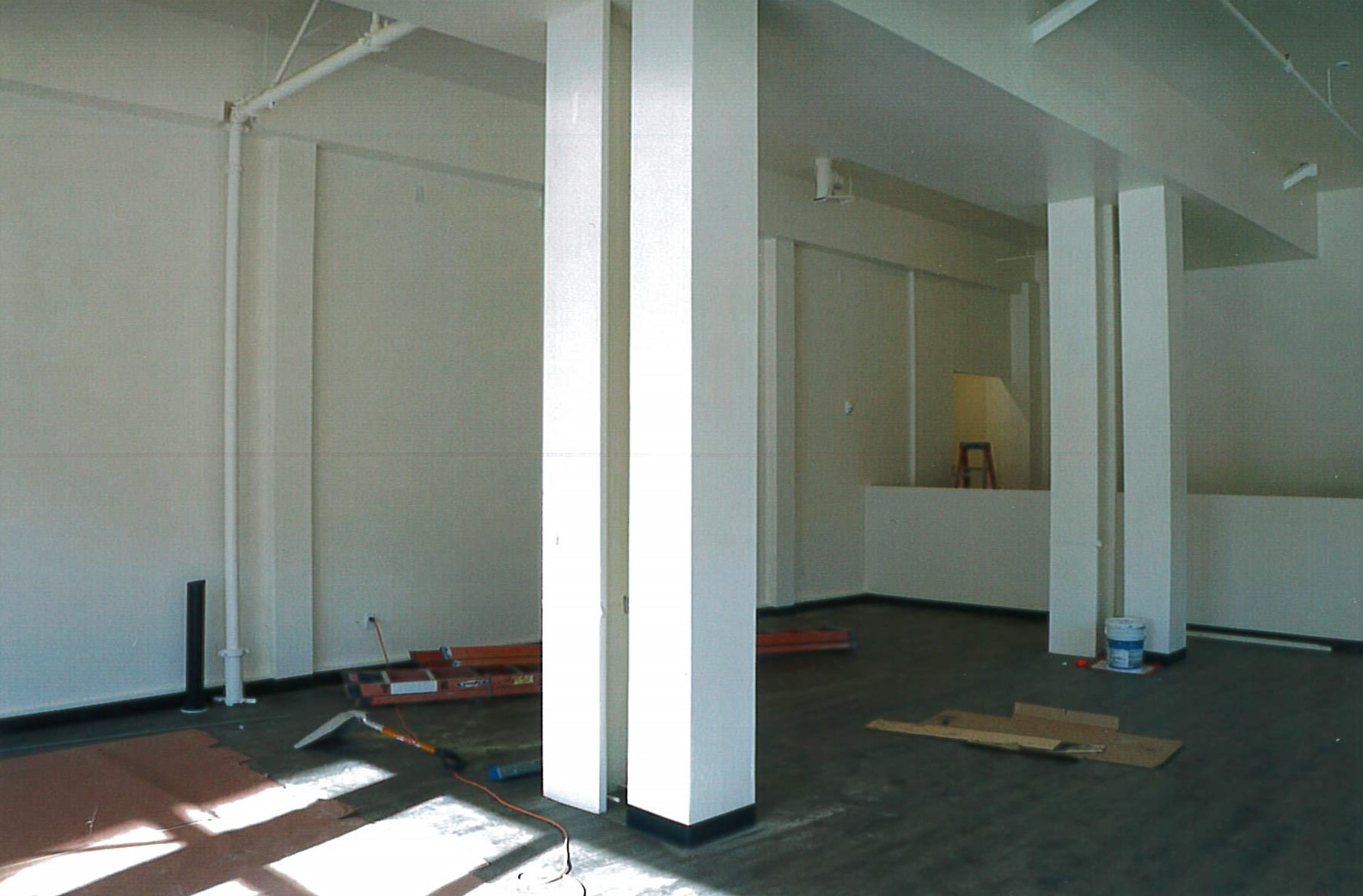 Renovated first floor retail space